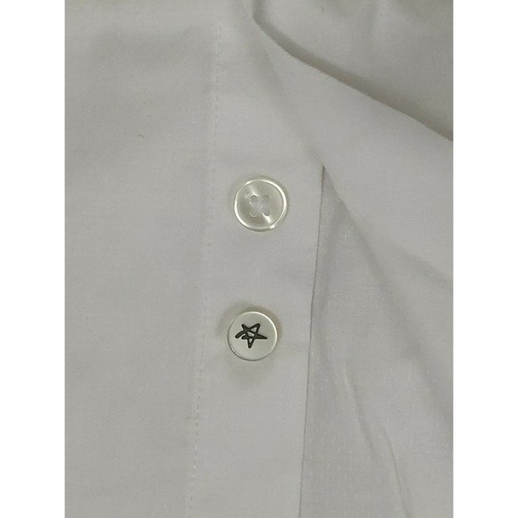 John Varvatos Star USA Mens Dress Shirt 16L White - Picture 7 of 11